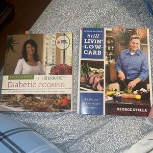 Diabetic & low carb cookbooks